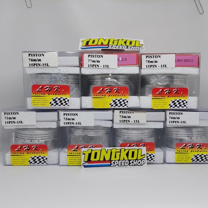 PISTON LHK UK 71 72 73 74 76 77 78MM PIN 15 ORIGINAL THAILAND