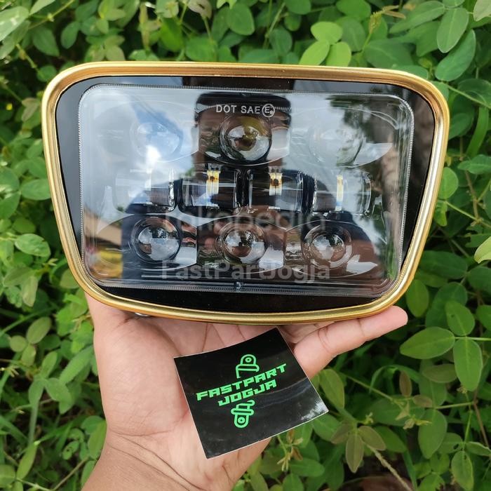 Lampu daymaker Oval Rx king ring Emas SE Gold