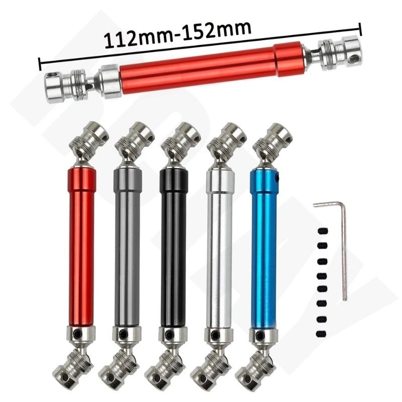 Kopel Metal drive shaft RC Axial RGT Scx10 Austar RC 1/10 Rc adventure wb 313mm