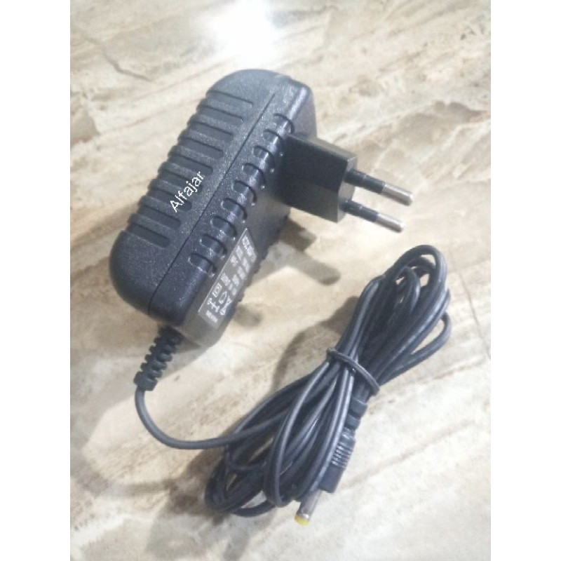 Adaptor Charger Speaker model YSM1606 DAT DA 1210 FT / DT 1210F YSM 1606 9V 1,5A jack kuning