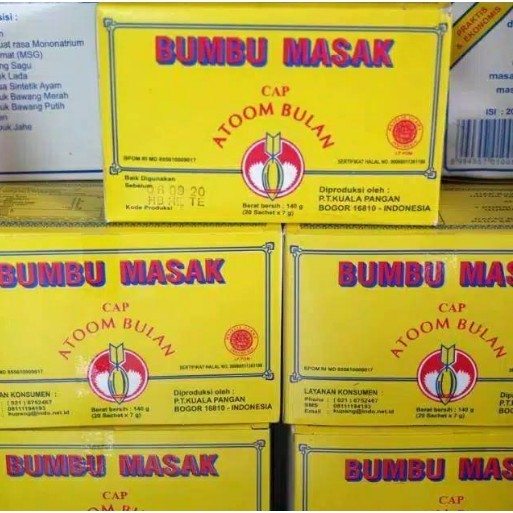 

Bumbu Atom Bulan PER BOX