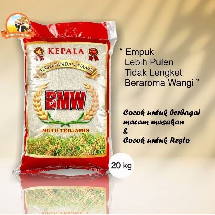 

Beras Pandan Wangi BMW 20 Kg Empuk Dan Pulen