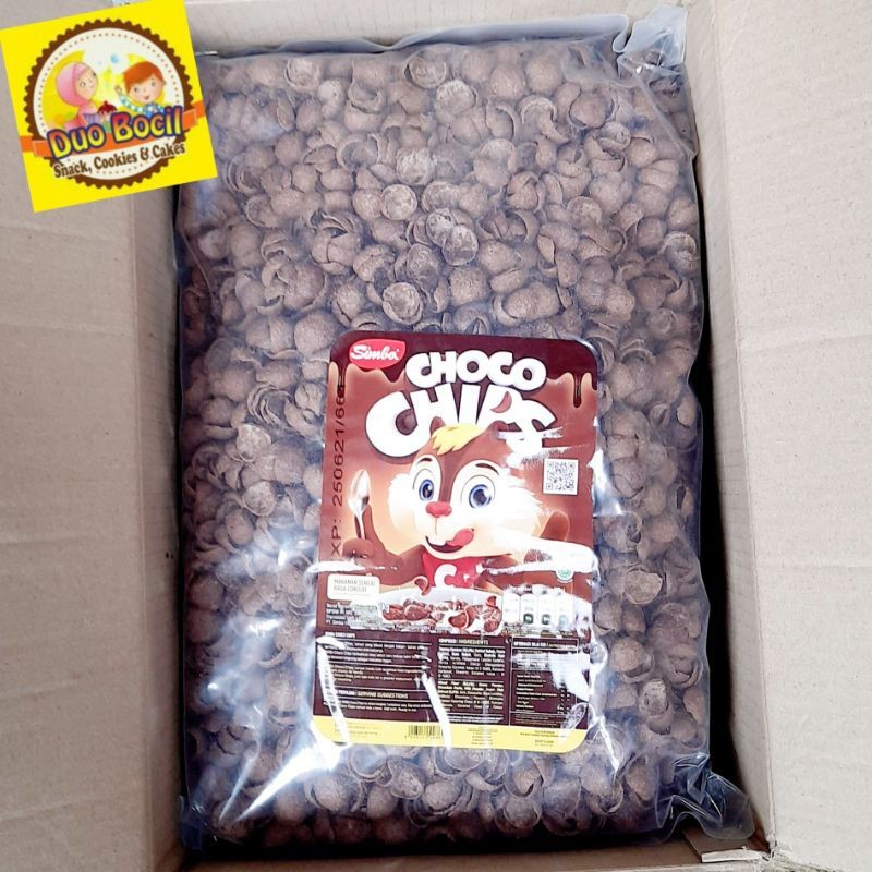 

Sereal Cokelat Simba Choco Chips 1 Kg - Duo Bocil Snack