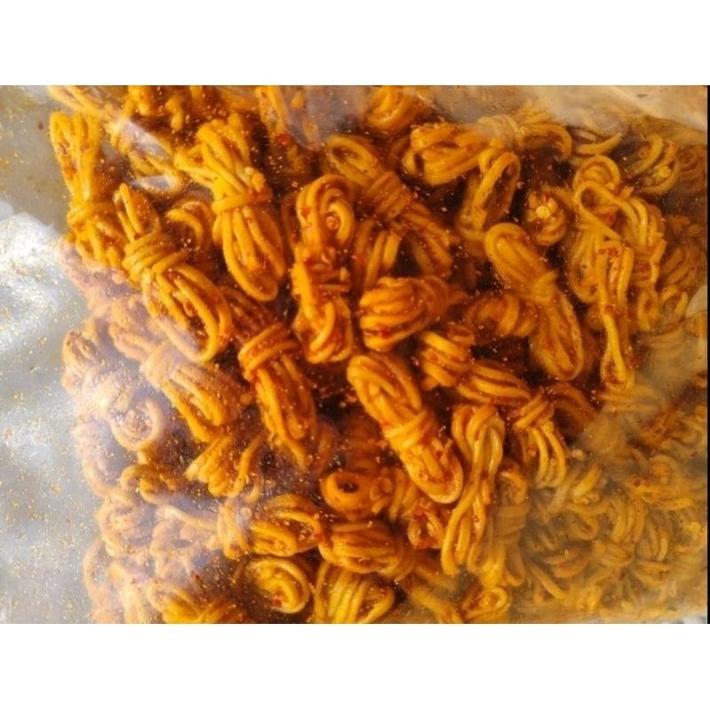 

MIE GULUNG PEDAS Daun Jeruk 1kg // Mixs ORI Daun Jeruk