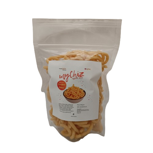 

myChiz dobel keju 200gram, snack keju Cheddar plus edam