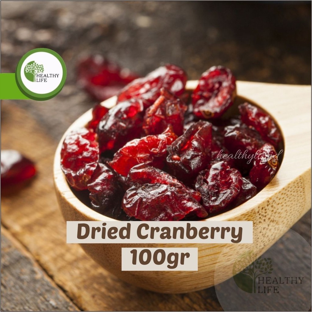 

Cranberry USA Dried Unsweetened / Cranberry Buah Kering 100gr