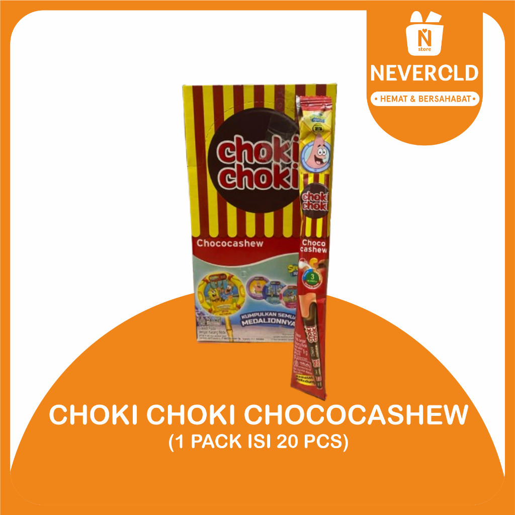 

CHOKICHOKI CHOCOCASHEW 1BOX ISI 20