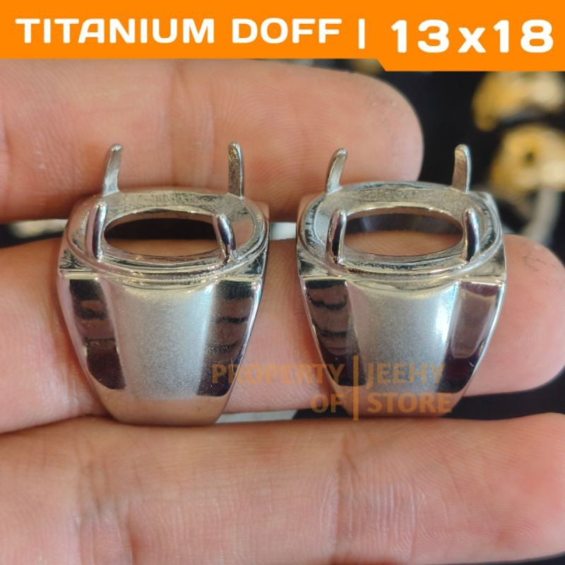 Ring Cincin Titanium Doff Super 13x18, 15x20