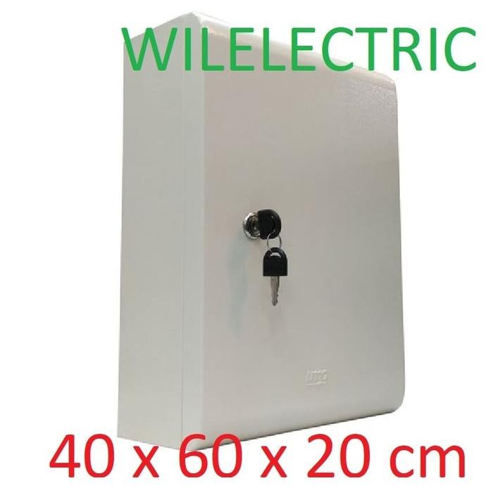 Umg Box Panel Listrik Indoor 40 X 60 X 20 Cm Cream Powder Coating