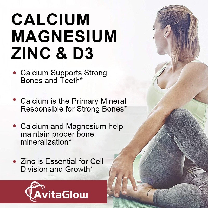 Ikan AvitaGlow-CALCIUM MAGNESIUM Calcium Magnesium with & D3