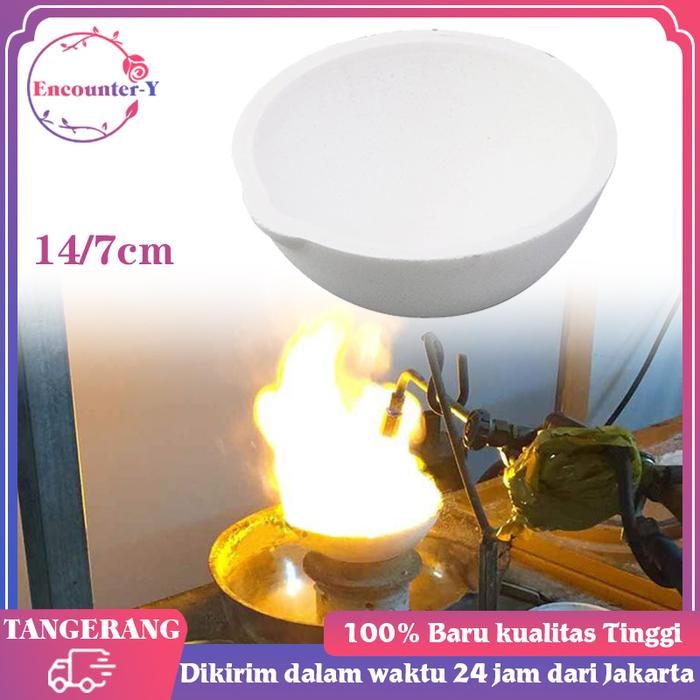 Ta_ Mangkok Kowi Lebur Diameter 17Cm Kowi Lebur Emas Untuk Peleburan Ema