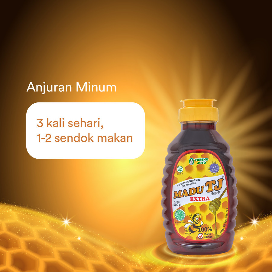 

[BPOM] Madu TJ Tresnojoyo 500 Gr / Madu TJ Murni & Madu TJ Super