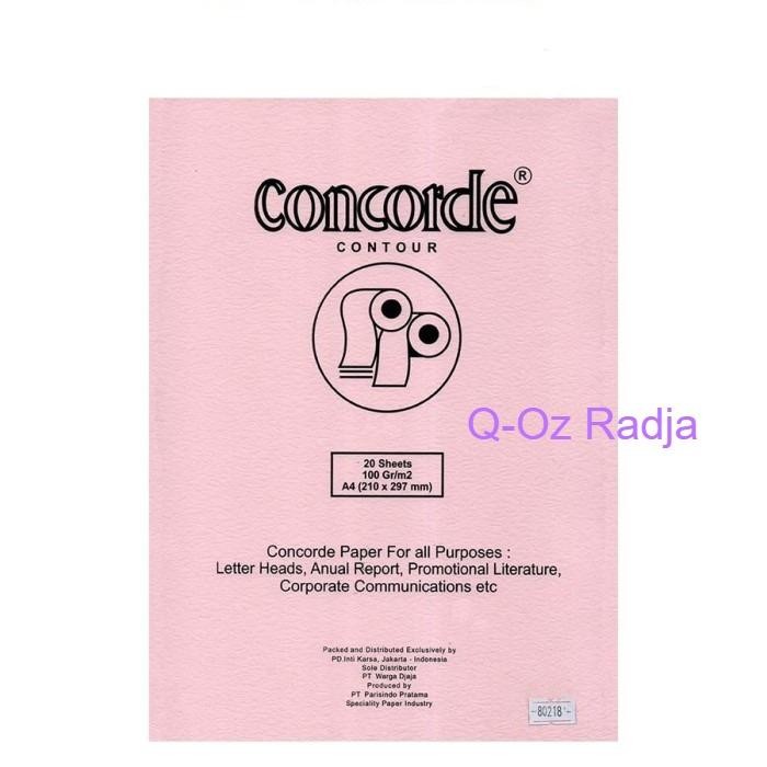 Kertas Concorde Paper Contour A4 100 gr *