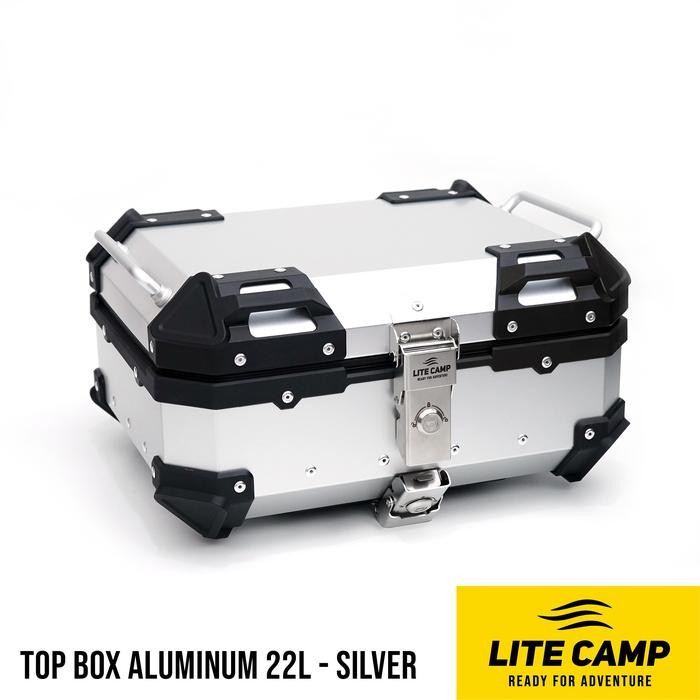 PREMIUM Top Box Motor Alumunium Pannier 22L - Box Motor
