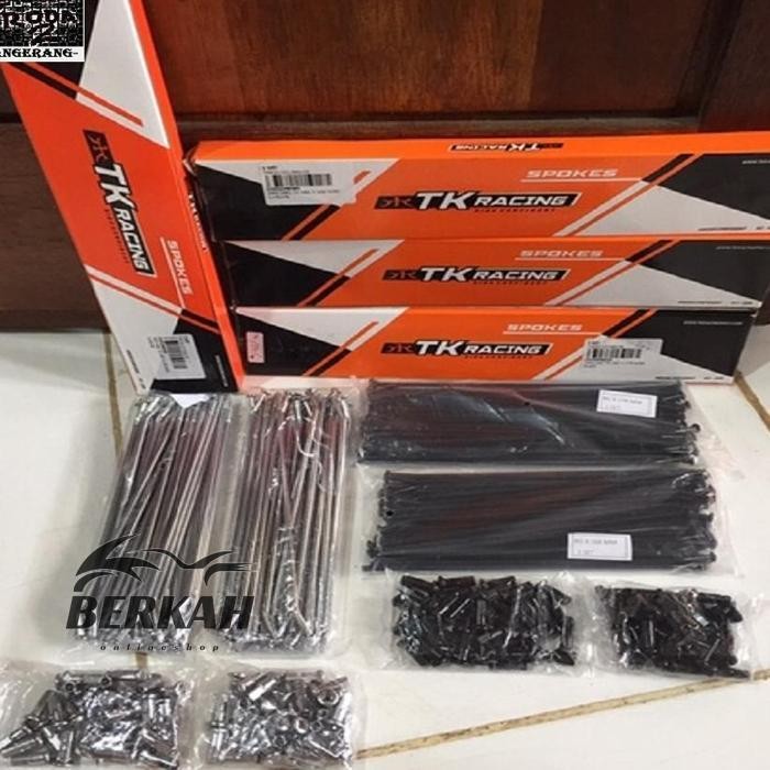 PREMIUM Jari-Jari TK Racing Ring 16/17/18/19/21 KLX & D-Tracker / Jeruji
