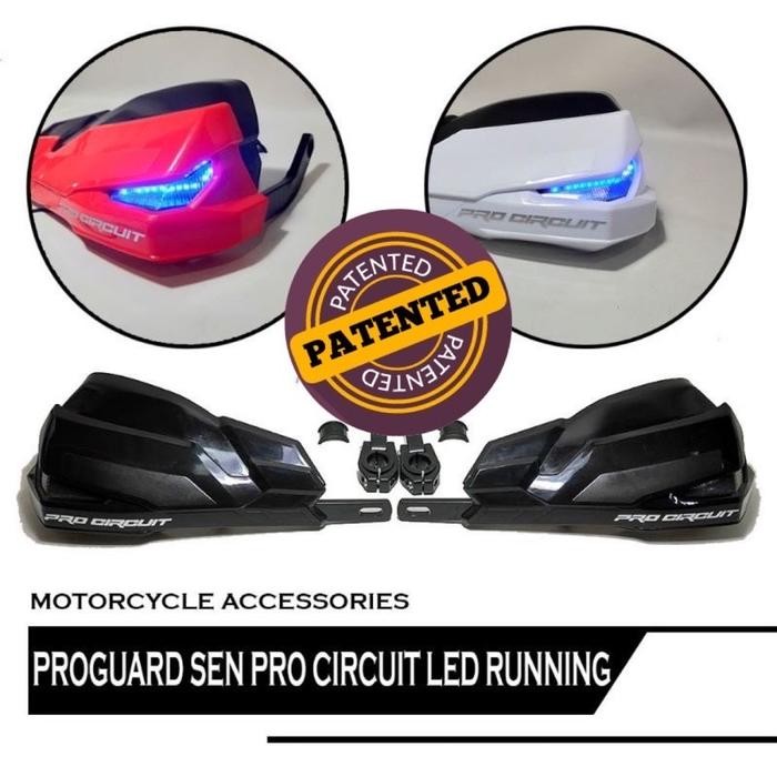PREMIUM COVER HANDGUARD PRO CIRCUIT PLUS LAMPU SENJA DAN SEIN NMAX PCX KLX