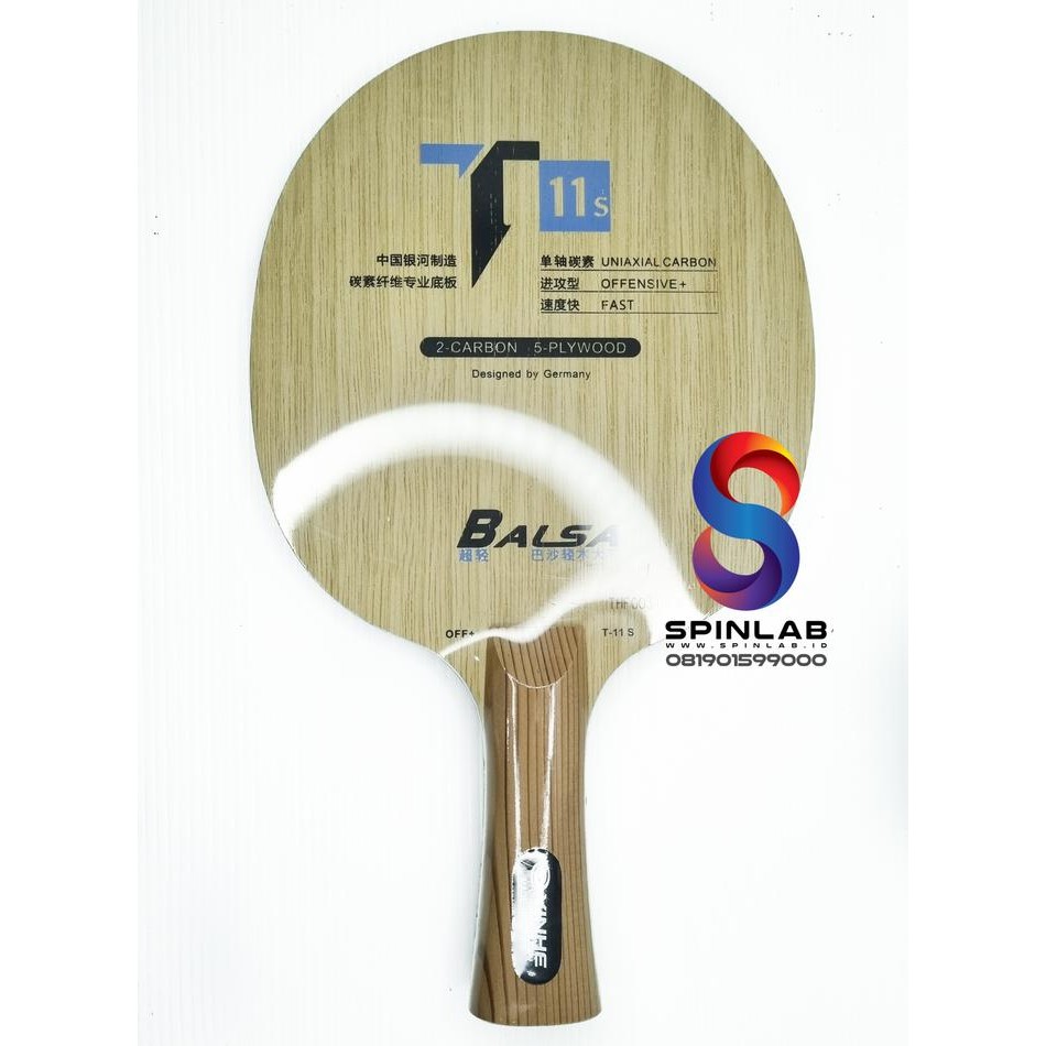 PREMIUM Bet Pingpong Tenis Meja YINHE T11s Balsa
