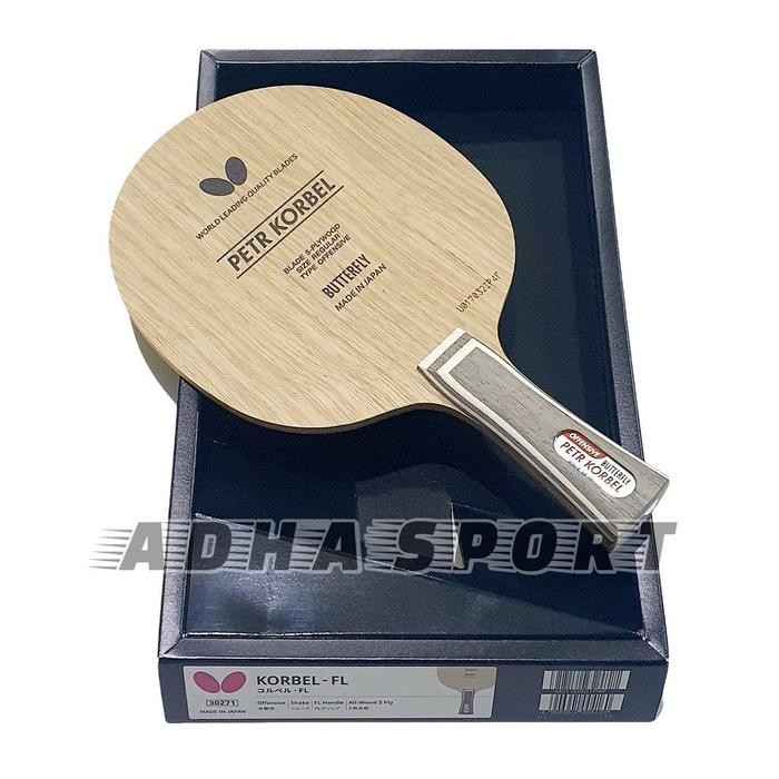 PREMIUM Butterfly Petr Korbel - Kayu Bet / Blade Pingpong Tenis Meja Original