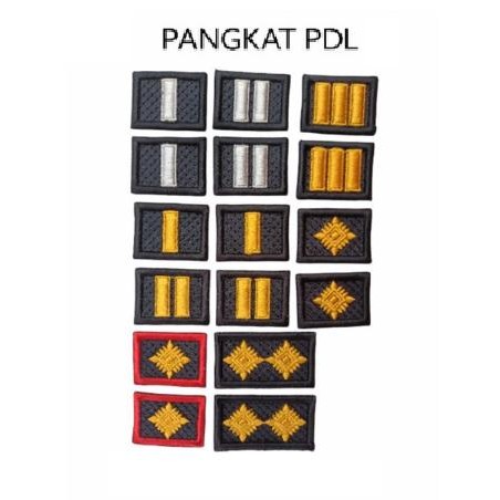 PREMIUM BADGE PANGKAT BORDIR TIMBUL POLSUSPAS KEMENKUMHAM
