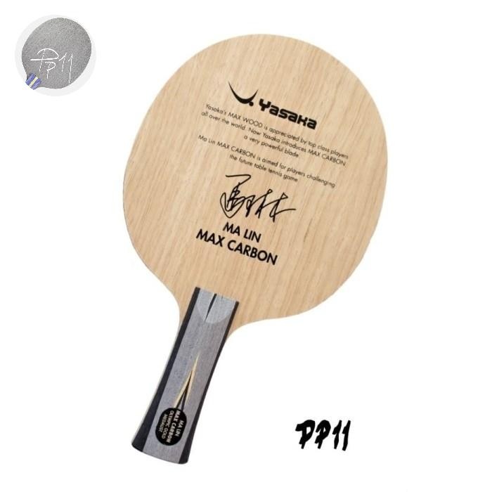 PREMIUM Yasaka Ma Lin MaLin Max Carbon - Blade Bat Bet Tenis Meja Pingpong