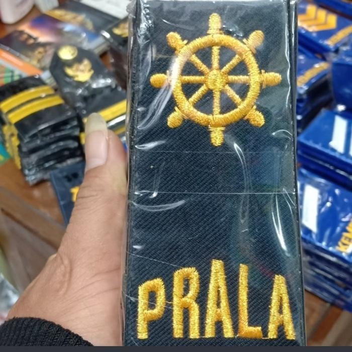 PREMIUM pangkat evolet prala bordir kemudi