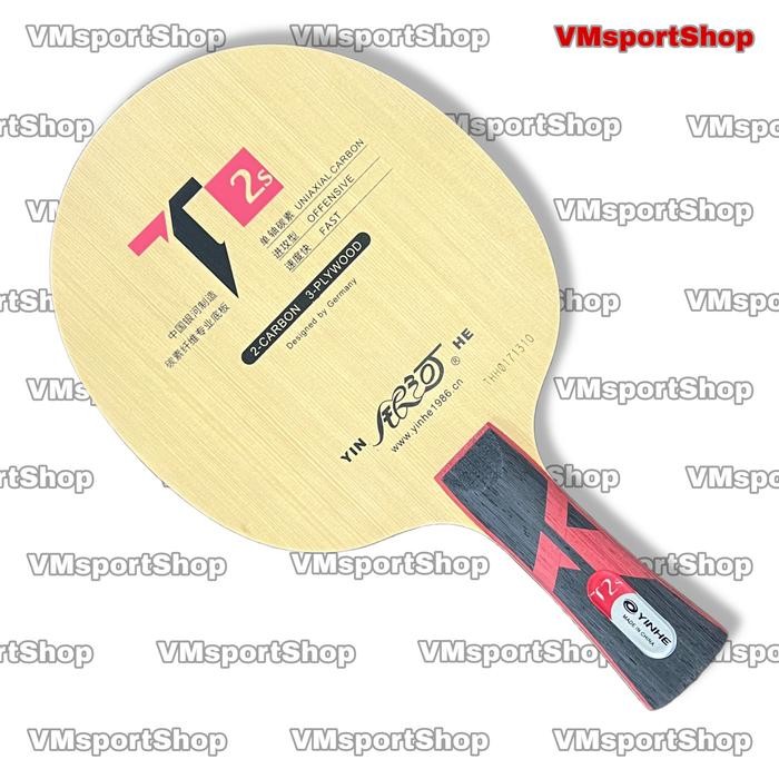 PREMIUM Yinhe T2S - Kayu Blade Bat Bet Pingpong Tenis Meja T-2S T2-S T 2 S