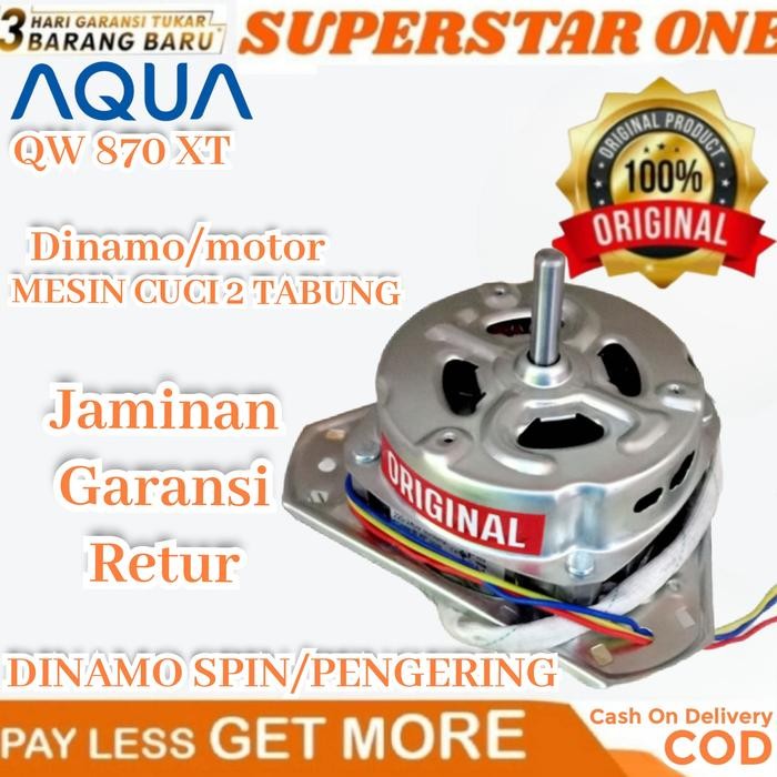 PREMIUM Dinamo/motor spin/pengering mesin cuci AQUA QW-870 XT/QW 870 XT