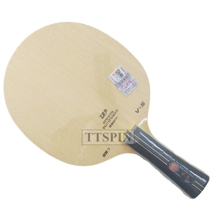 PREMIUM 729 V-5 - Kayu Pingpong Carbon Blade Tenis Meja Friendship RITC V5 Bet