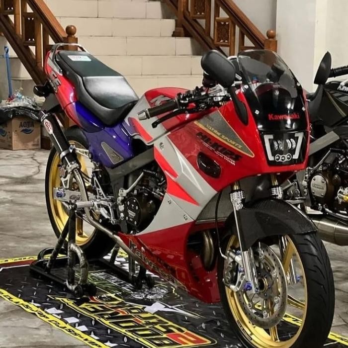 PREMIUM Stiker striping ninja ssr r ss 150 SE asli konika