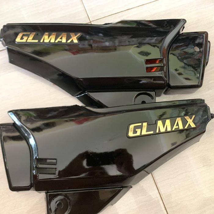 PREMIUM tutup aki cover aki box accu gl pro gl max emblem gl max murah bagus