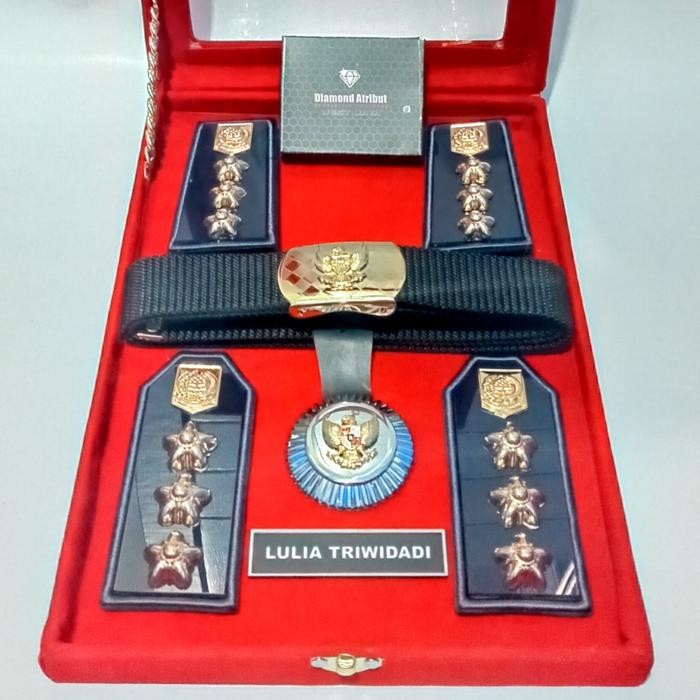 PREMIUM Pangkat CAMAT PDH ,PDUFULL SET BOX CUSTOME NAMA