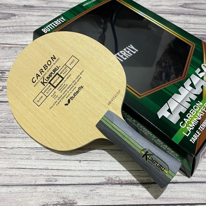 PREMIUM Kayu Bet Tenis Meja Pingpong Butterfly KUMPURU FL Tamca 5000 original