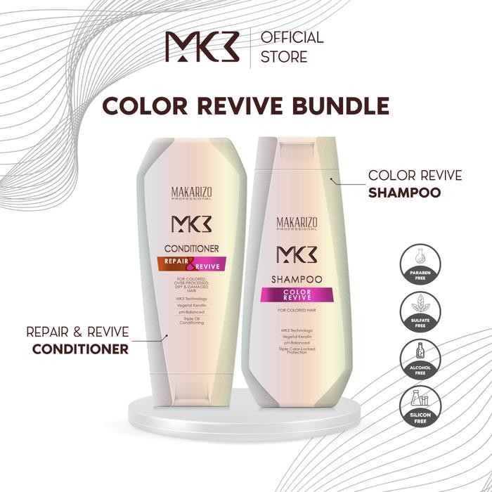 Makarizo Professional MK3 Color Revive Shampoo & Conditioner Bundle