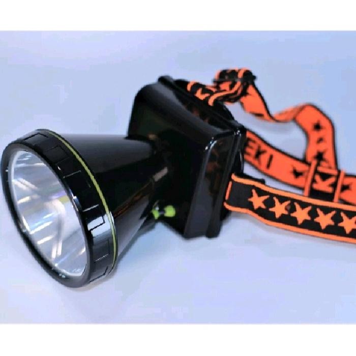 CK-393+ senter kepala kiseki 50watt+bonus lampu DC 5watt Cahaya putih/kuning