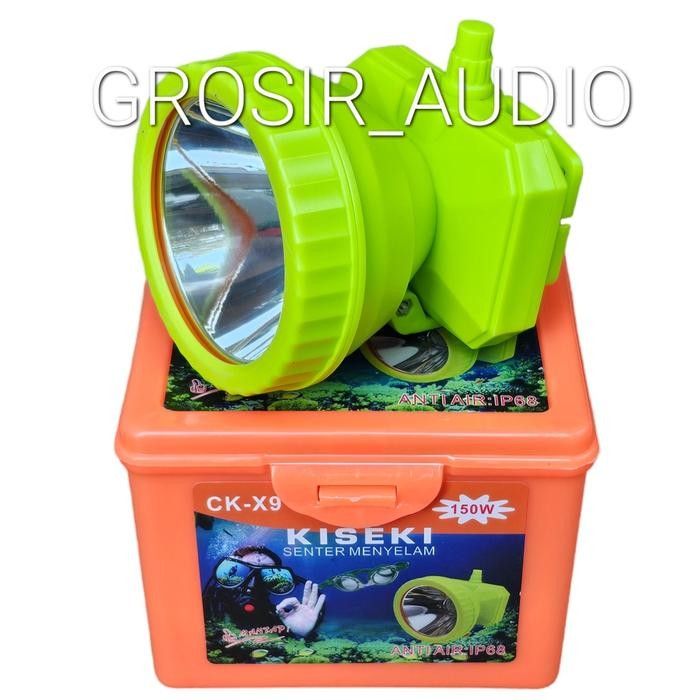 SENTER KEPALA SELAM KISEKI X9 150W ,SENTER MENYELAM KISEKI X 9 150WATT ORIGINAL