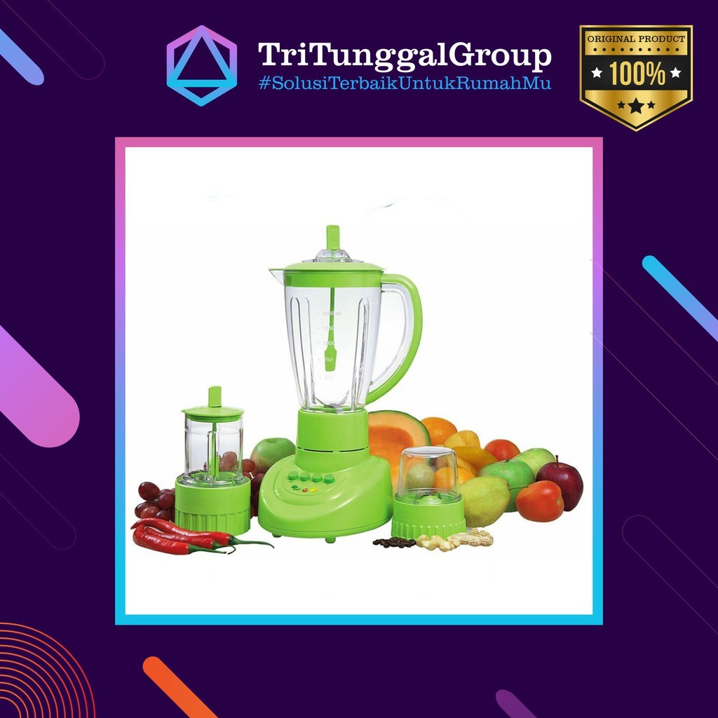 (BAYAR DI TEMPAT) Blender Miyako Kaca 152GF / 151GF / BL 152GF / BL 152 GF / BL-152GF / BL 151GF -