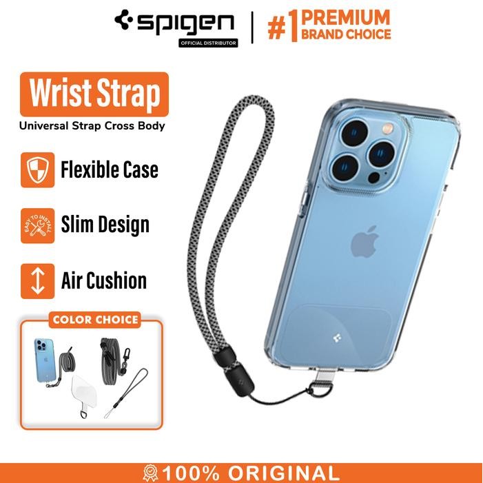 

Strap Tali Gantungan Hp Spigen Cross Body / Wrist Handphone Lanyard Terlaris