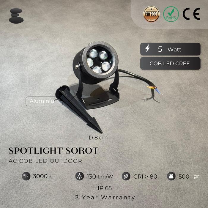 SPOTLIGHT OUTDOOR IP 65 UPLIGHT LAMPU TAMAN