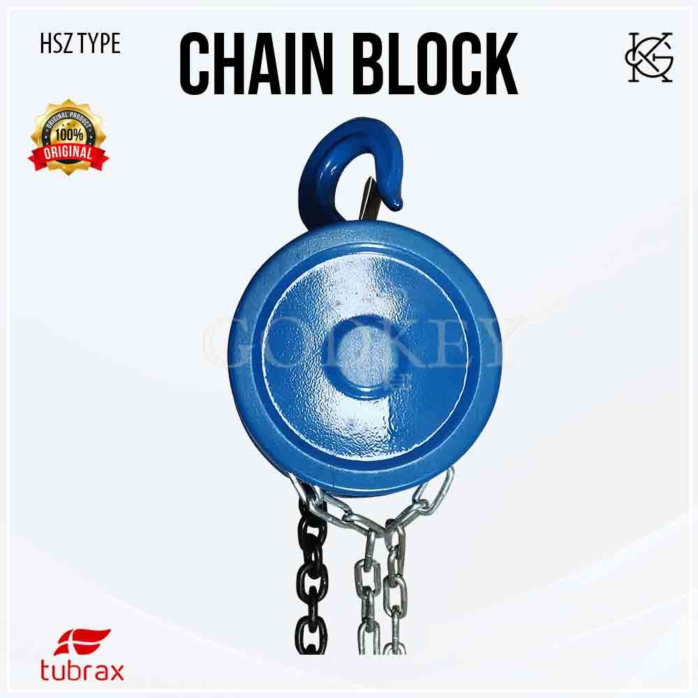 JAPAN Chain Block 2 ton x 5 meter Kerekan Manual Takel bulat Manual Katrol Alat Angkat Barang Chain