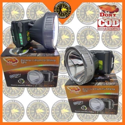Senter Kepala DONY KL-187 ,senter chas,20 watt,penerangan