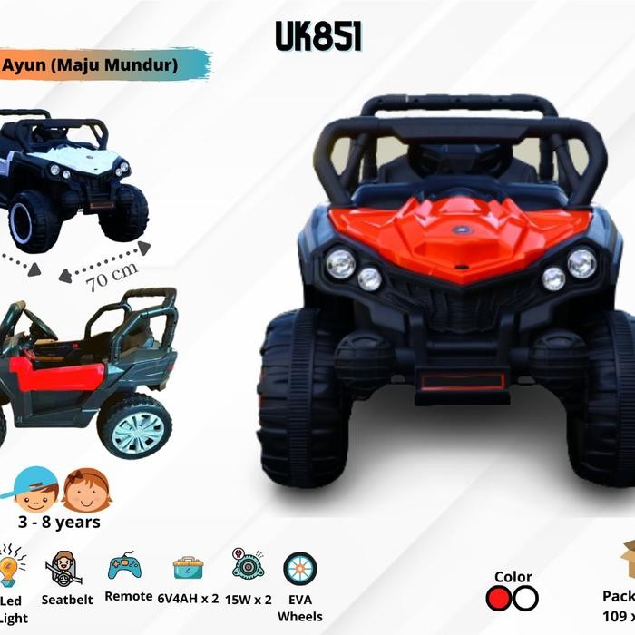 Mainan Anak Mobil Aki Anak Anak Ban Karet