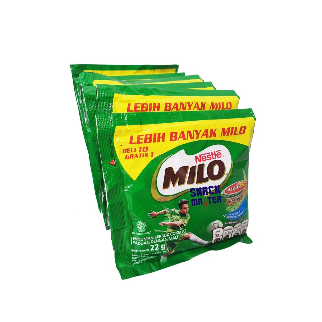 

Milo Active Go Renceng - Netto 11 Bks X 22 Gram