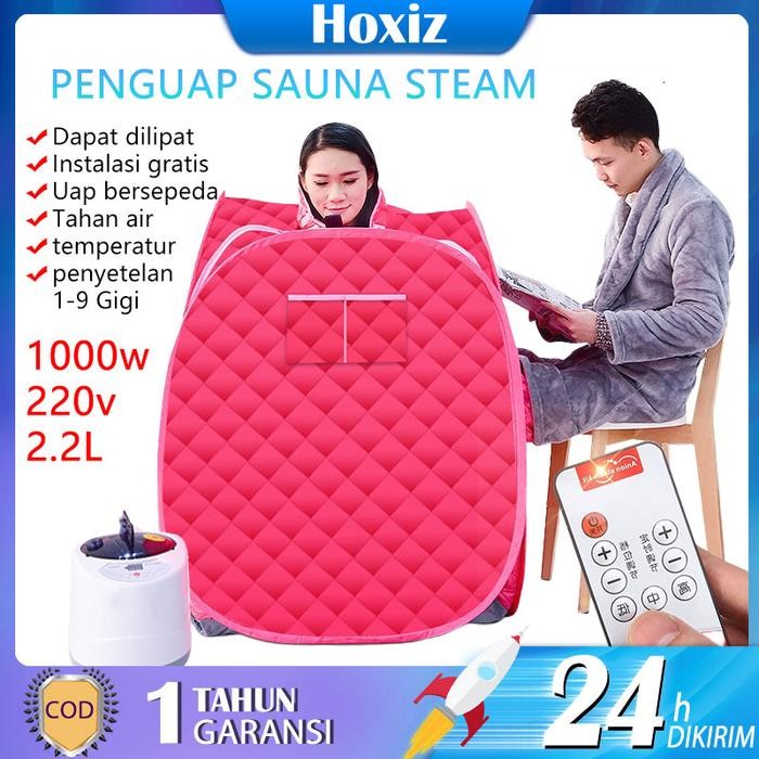 Kotak Sauna / Portable Steam Sauna / Tubuh Alat Sauna Room / Alat Spa /Alat Mandi Uap