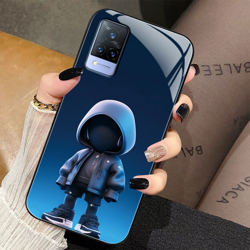 Casing Hp Untuk VIVO V21 4G V21 5G V21s 5G V20 V19 V17 Pro V15 Pro S1 Pro Case Casing pola Pria bert