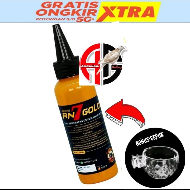 RN7 GOLD RAPID NECTAR RN 7 GOLD PAKAN HARIAN BURUNG KOLIBRI