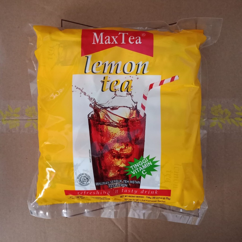 

Max Tea Lemon Tea 750gr (30 sachet)
