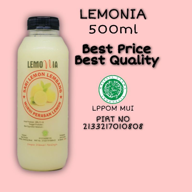 

Lemonia 500ml isi 1