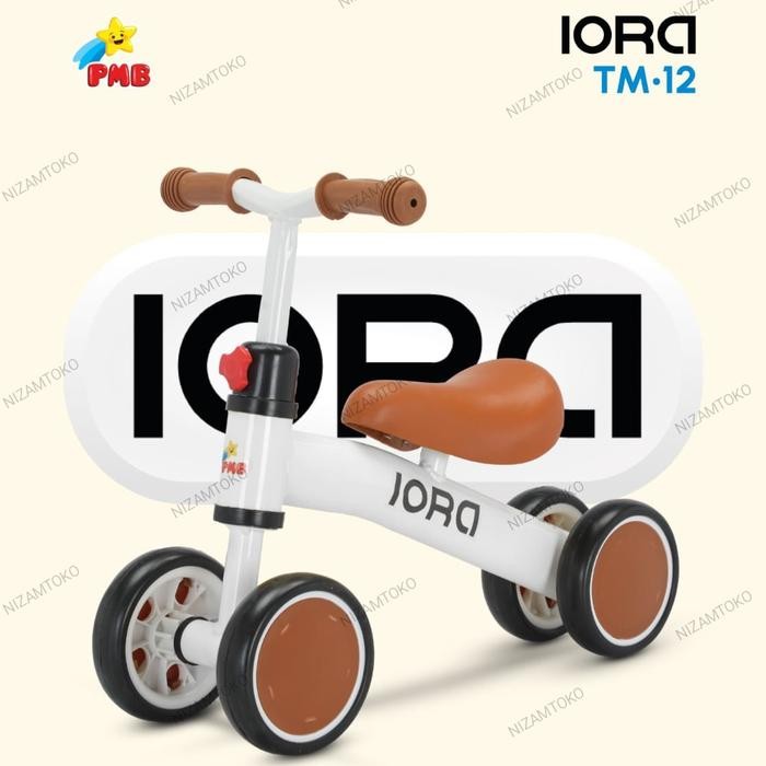 SALE SEPEDA PUSHBIKE RODA 4 MAINAN DORONG ANAK MAINAN KESEIMBANGAN ANAK