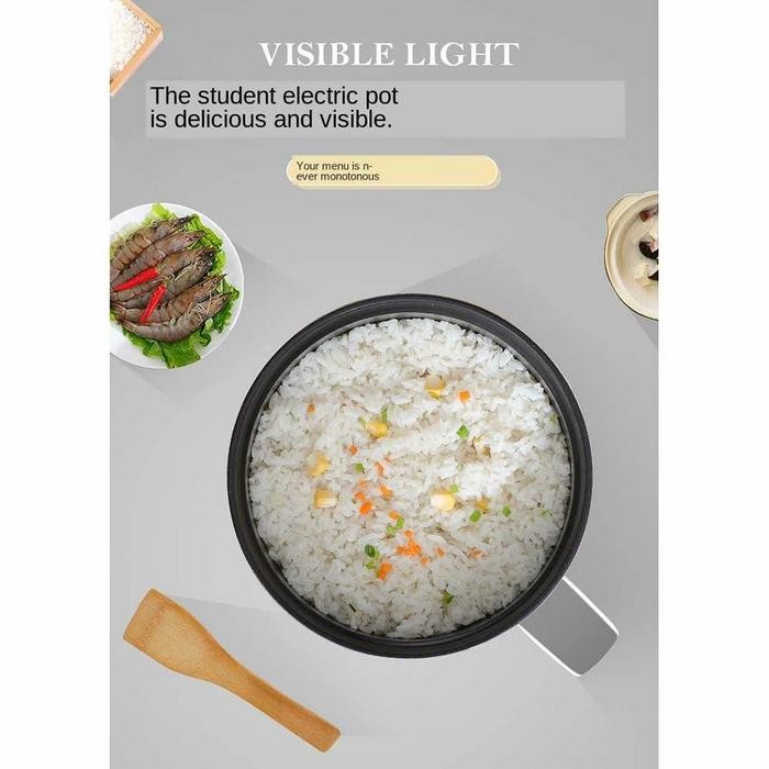 New Produk Cooker Elektrik Praktis Panci Traveling Mini Alat Masak Untuk Anak Kos Asd85