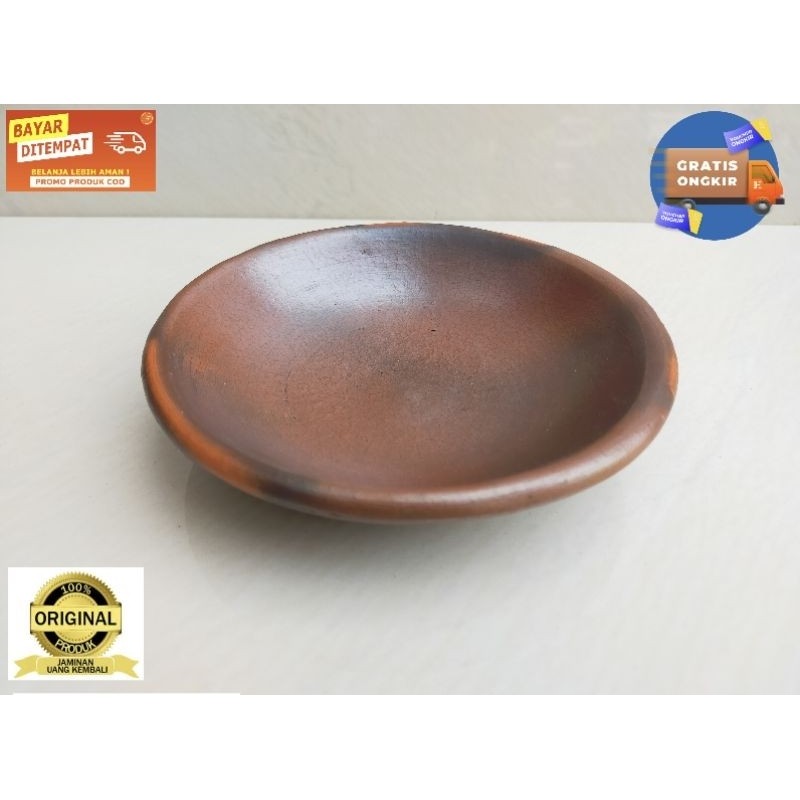 Cuci Gudang  Cobek Tanah Liat Cobek Bakar Cobek Lalapan Cobek Sambal Cobek Bakar 20Cm